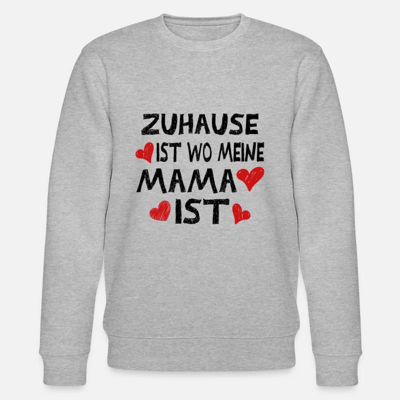 Für Mama - Stanley/Stella Unisex Bio-Sweatshirt CHANGER  - Grau meliert