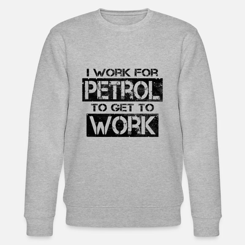 Prix de l’essence - Sweat bio CHANGER Stanley/Stella Unisexe - gris chiné