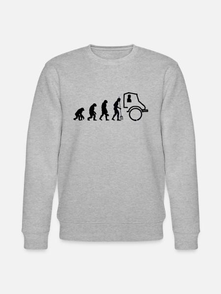 Unimog Evolution - Offroad - Colours editable - Stanley/Stella CHANGER Unisex Organic Sweatshirt - heather grey