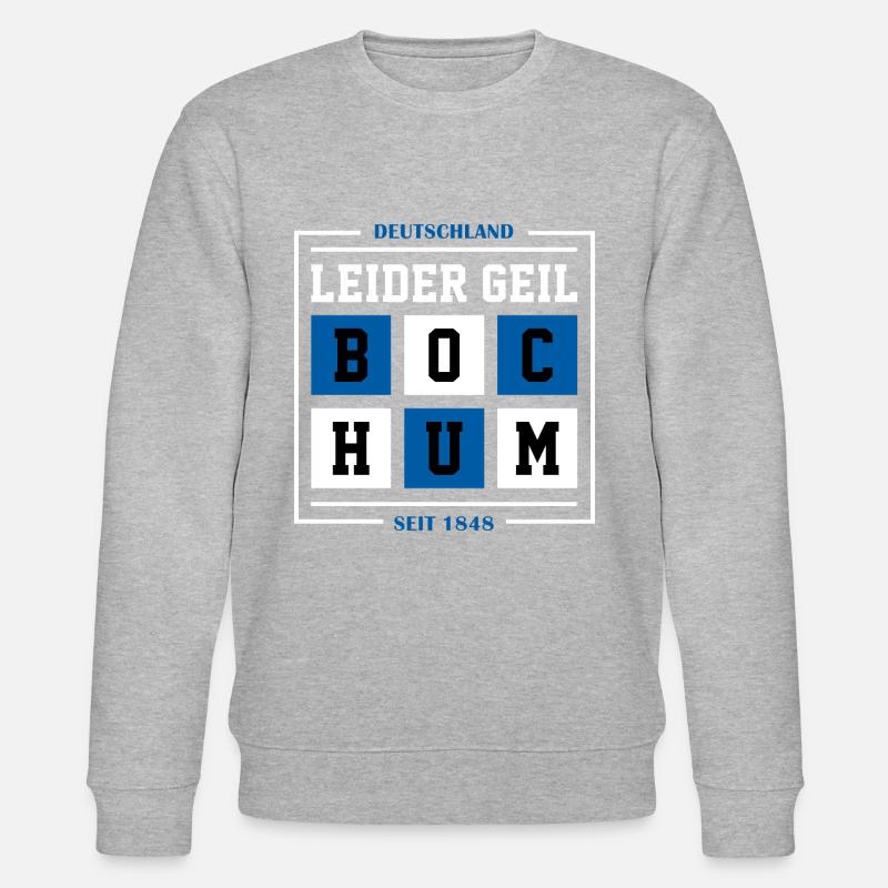 Bochum - Stanley/Stella Unisex Bio-Sweatshirt CHANGER - Grau meliert