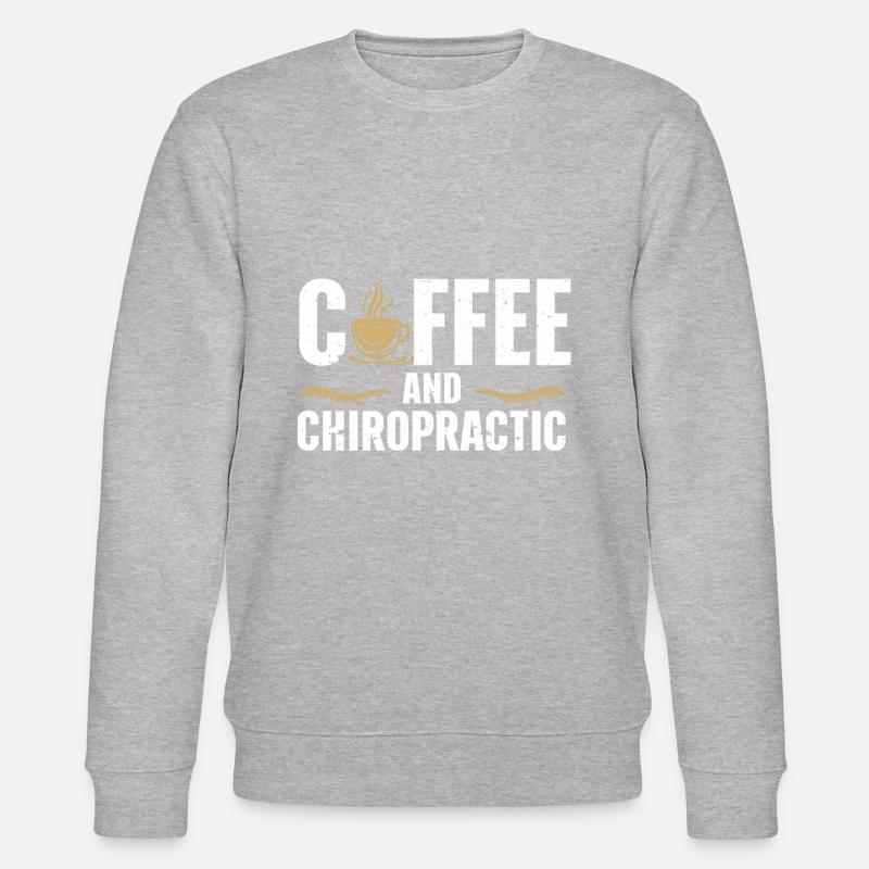 Chiropractor Chiropractic - Stanley/Stella CHANGER Unisex Organic Sweatshirt - heather grey