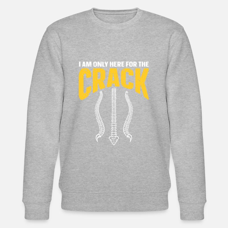 Chiropraktiker Chiropraktik - Stanley/Stella Unisex Bio-Sweatshirt CHANGER  - Grau meliert