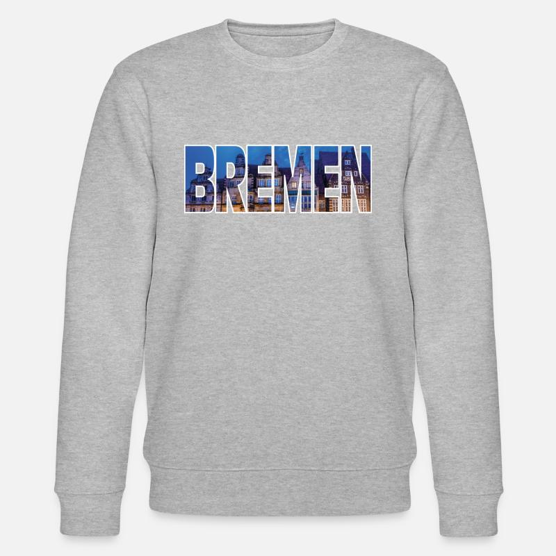 Bremen - Stanley/Stella Unisex Bio-Sweatshirt CHANGER  - Grau meliert