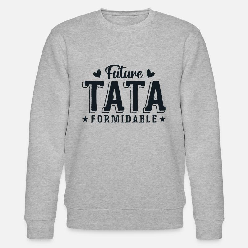 Future Tata Formidable - Sweat bio CHANGER Stanley/Stella Unisexe - gris chiné