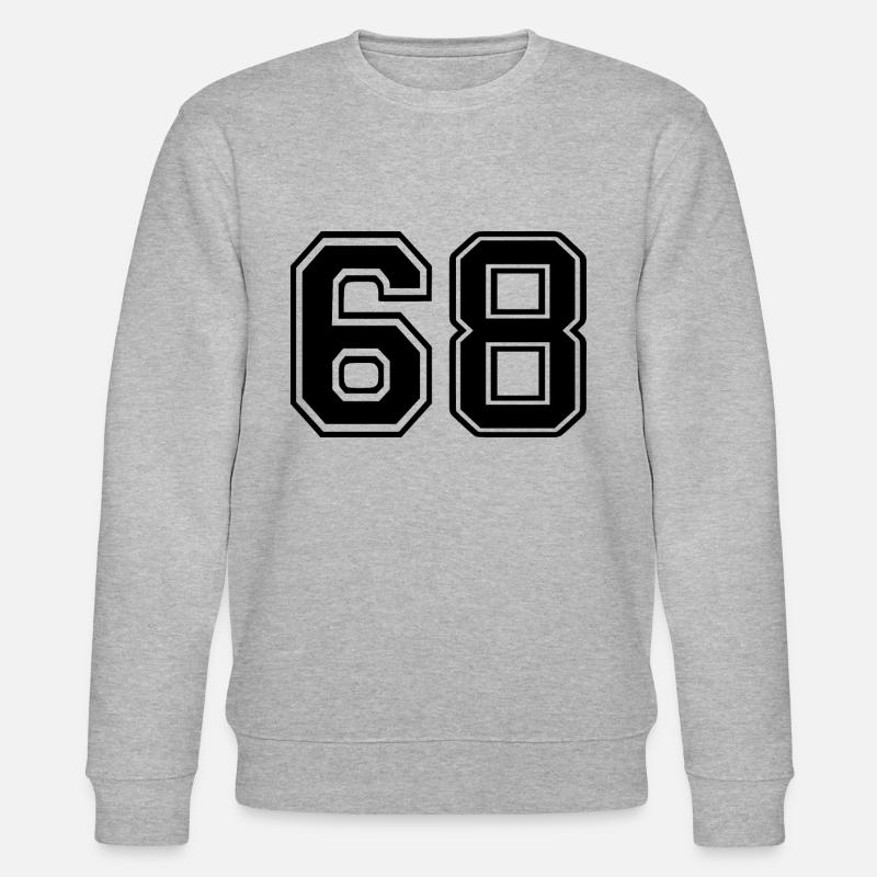 68 - Stanley/Stella Unisex Bio-Sweatshirt CHANGER  - Grau meliert