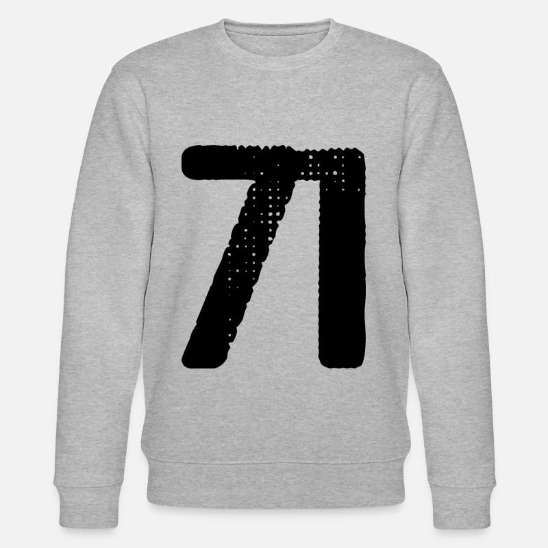 Maillot à 71 numéros - Sweat bio CHANGER Stanley/Stella Unisexe - gris chiné
