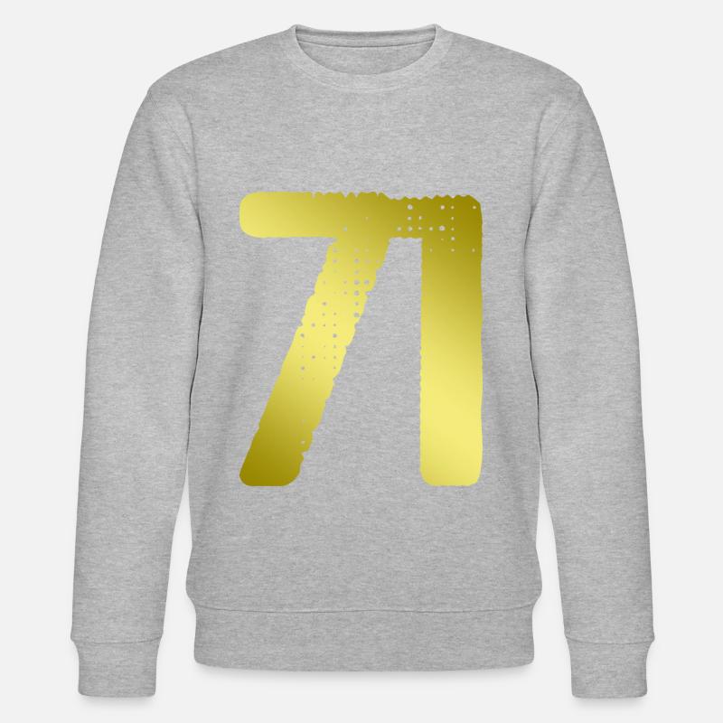 71 Maillot numéro - Sweat bio CHANGER Stanley/Stella Unisexe - gris chiné