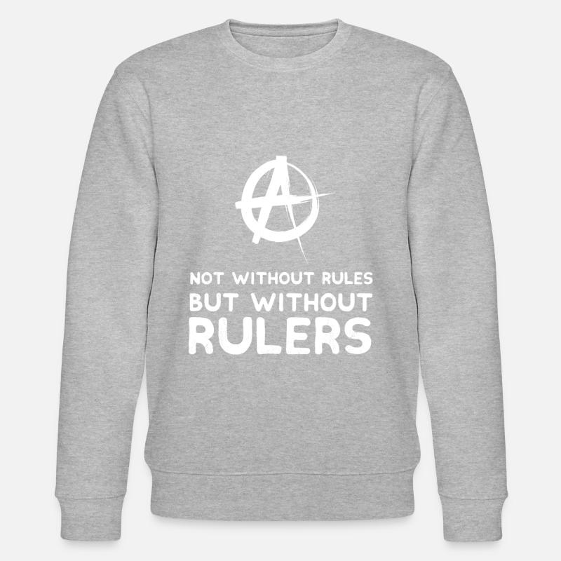 Anarchie - Stanley/Stella Unisex Bio-Sweatshirt CHANGER  - Grau meliert