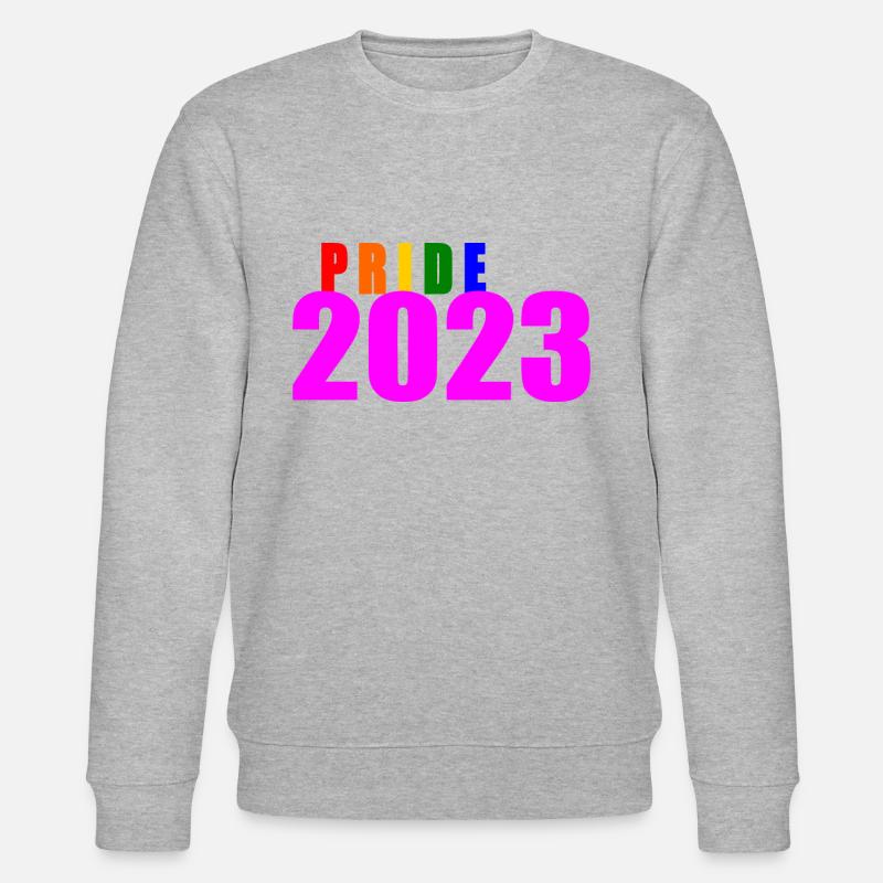 Pride 2023 - Stanley/Stella Unisex Bio-Sweatshirt CHANGER  - Grau meliert