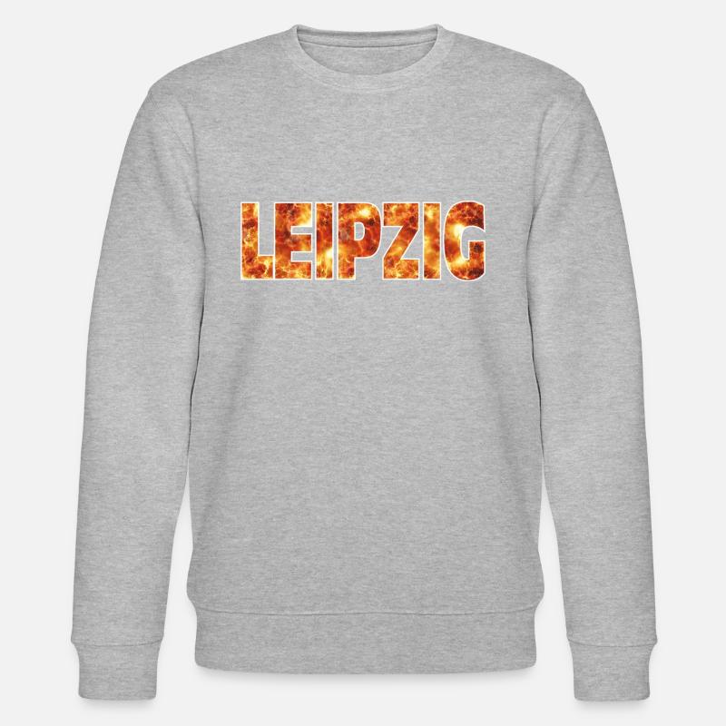 Leipzig - Stanley/Stella Unisex Bio-Sweatshirt CHANGER  - Grau meliert