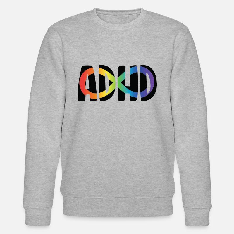 ADHS - Stanley/Stella Unisex Bio-Sweatshirt CHANGER  - Grau meliert