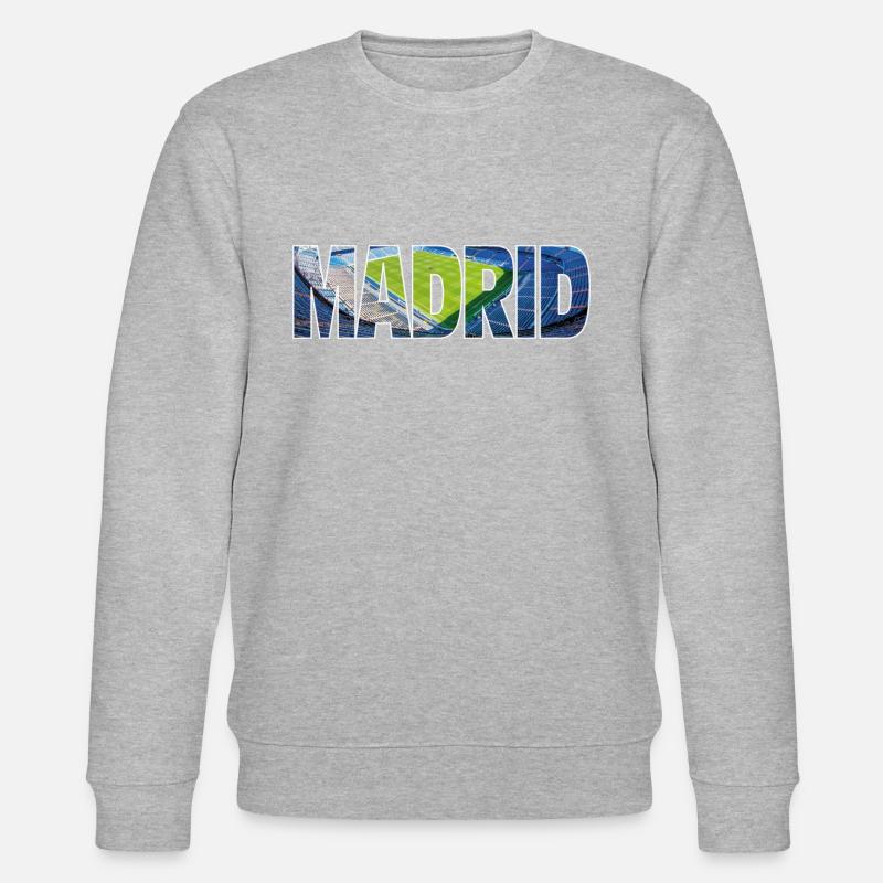 Madrid - Sweat bio CHANGER Stanley/Stella Unisexe - gris chiné