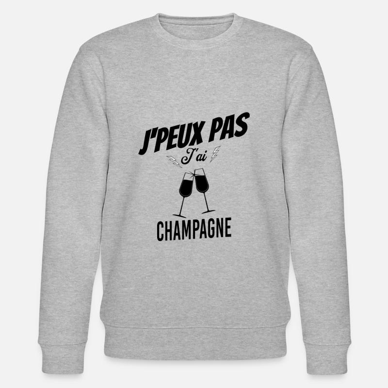 J'peux pas j'ai - Sweat bio CHANGER Stanley/Stella Unisexe - gris chiné