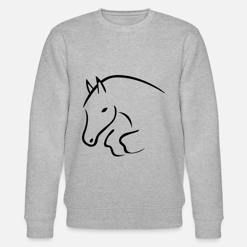 Springpferd - Sweat bio CHANGER Stanley/Stella Unisexe - gris chiné