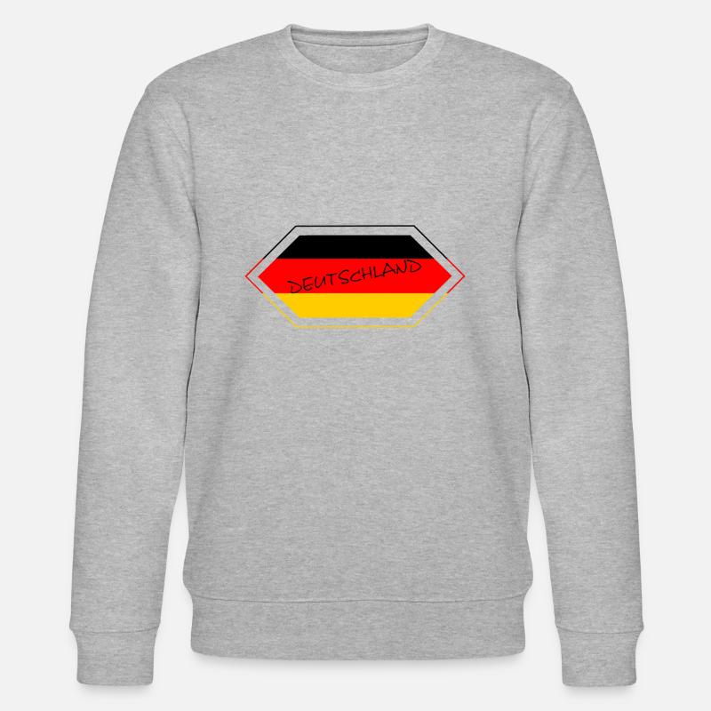 Deutschland - Stanley/Stella Unisex Bio-Sweatshirt CHANGER  - Grau meliert
