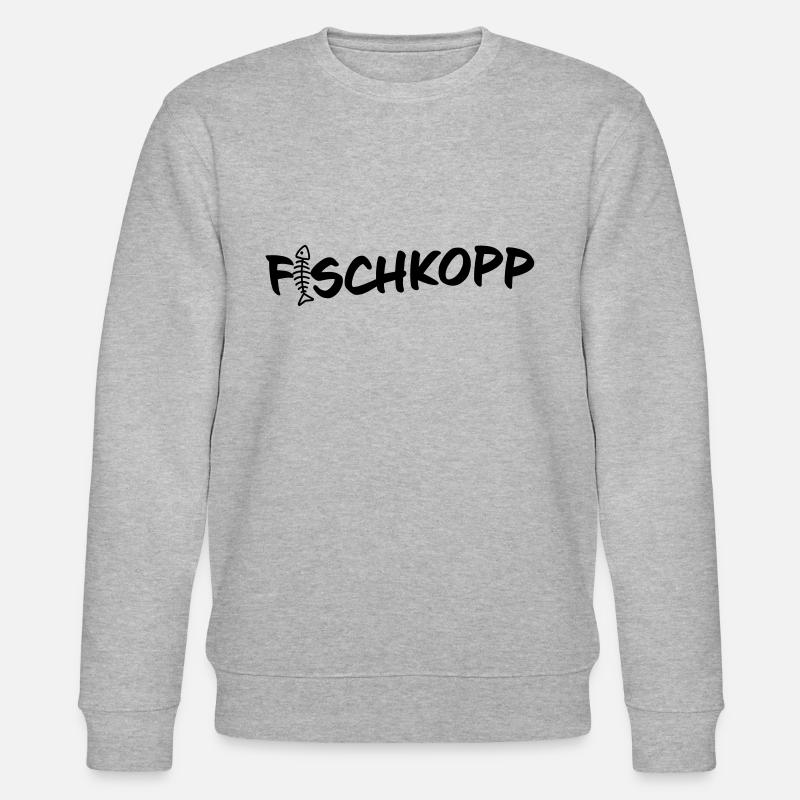 Fischkopp - Sweat bio CHANGER Stanley/Stella Unisexe - gris chiné