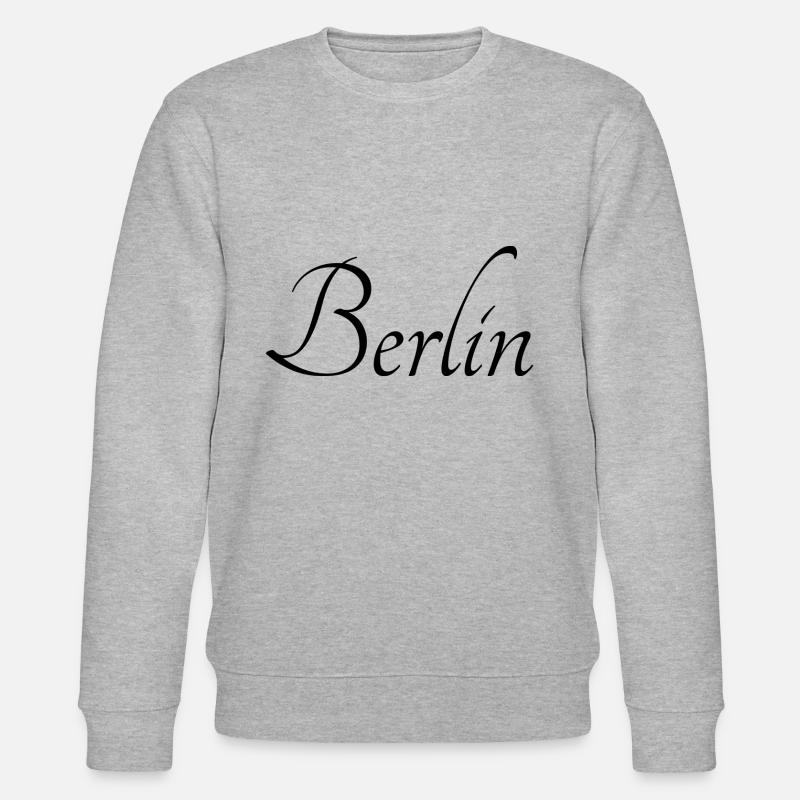 Berlin berlin - Stanley/Stella Unisex Bio-Sweatshirt CHANGER  - Grau meliert
