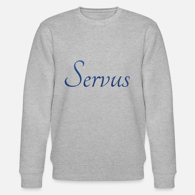 servus - Stanley/Stella Unisex Bio-Sweatshirt CHANGER  - Grau meliert