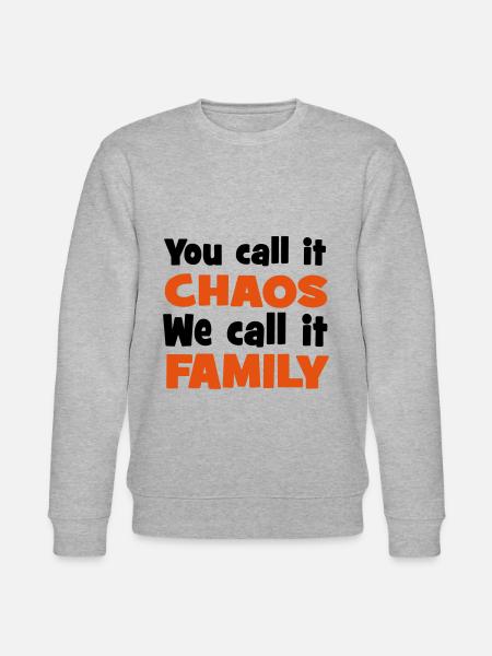 Familie - Stanley/Stella Unisex Bio-Sweatshirt CHANGER  - Grau meliert