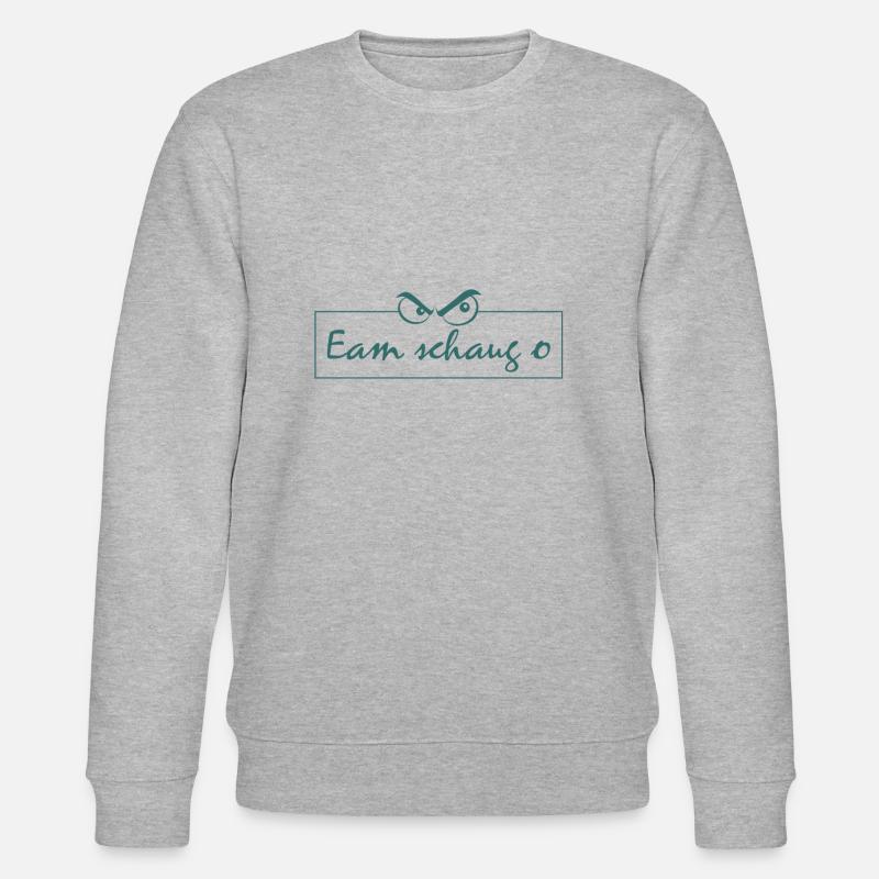 Bayern lustiger Spruch - Stanley/Stella Unisex Bio-Sweatshirt CHANGER  - Grau meliert