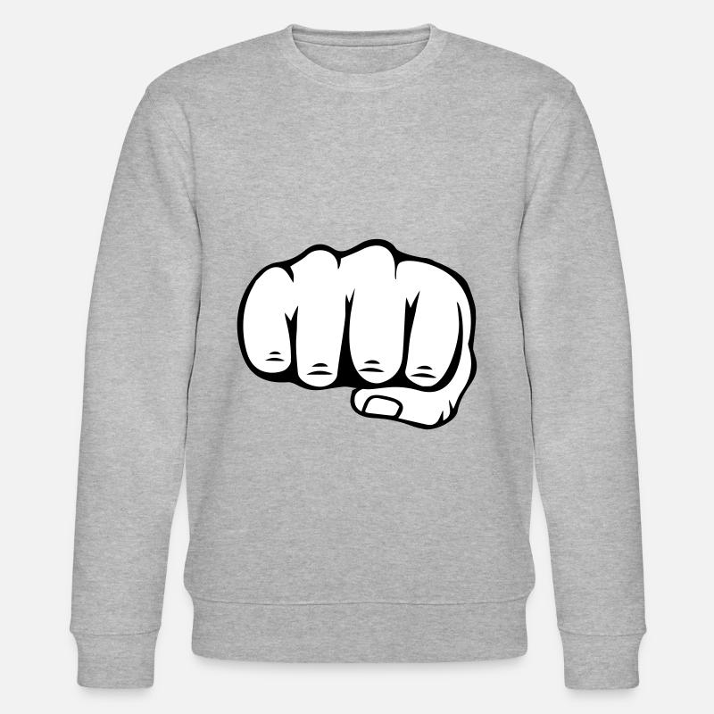 Faust - Stanley/Stella Unisex Bio-Sweatshirt CHANGER  - Grau meliert