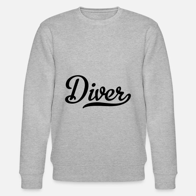 tauchen - Stanley/Stella Unisex Bio-Sweatshirt CHANGER  - Grau meliert