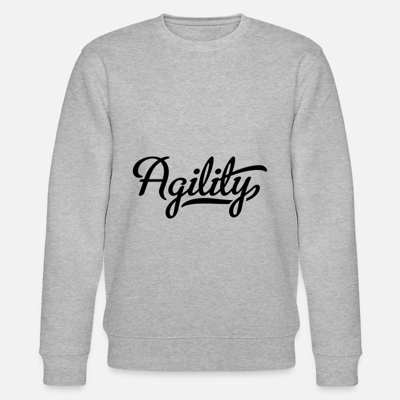 Agility - Stanley/Stella Unisex Bio-Sweatshirt CHANGER  - Grau meliert