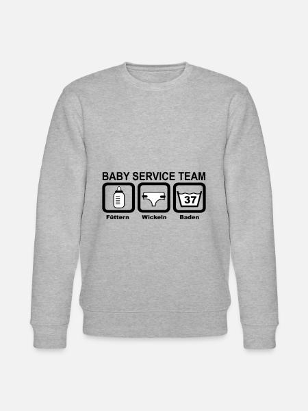 baby - Stanley/Stella Unisex Bio-Sweatshirt CHANGER  - Grau meliert