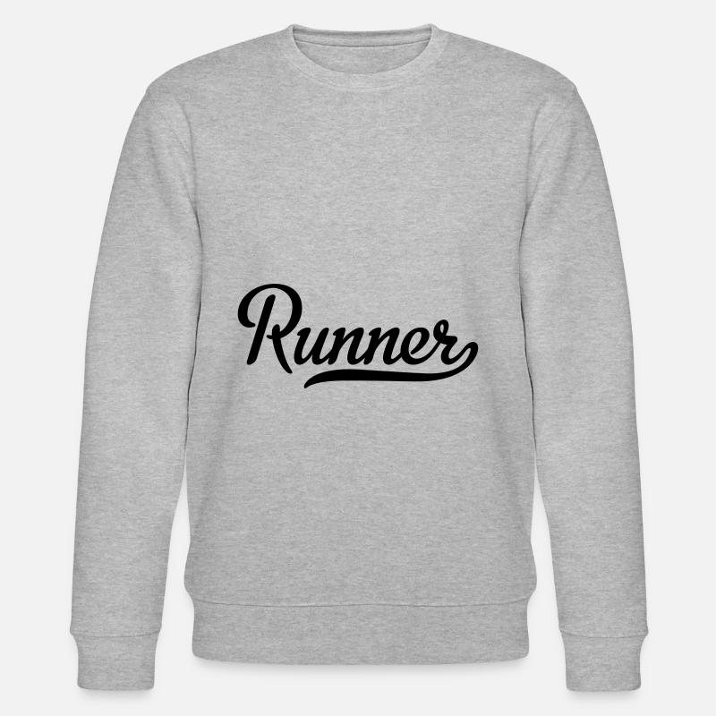 Runner - Stanley/Stella Unisex Bio-Sweatshirt CHANGER  - Grau meliert