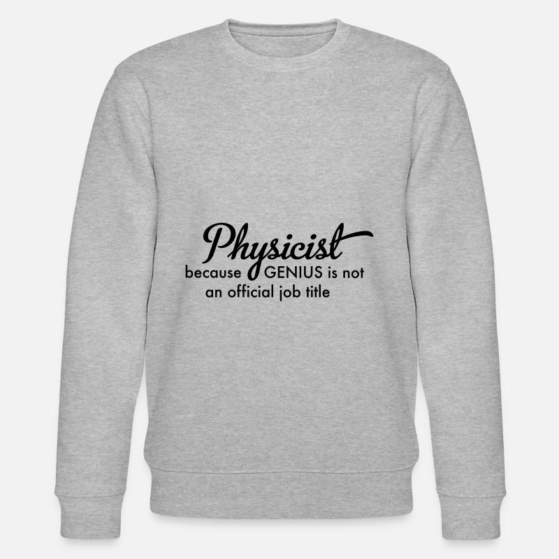 physicist - Stanley/Stella Unisex Bio-Sweatshirt CHANGER  - Grau meliert