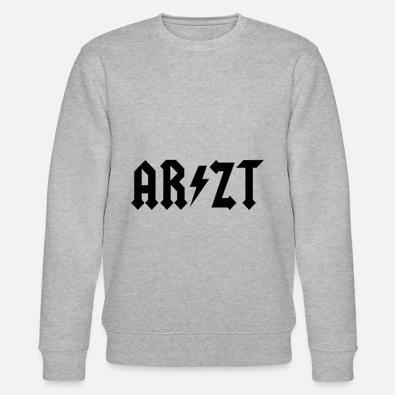 Arzt - Stanley/Stella Unisex Bio-Sweatshirt CHANGER  - Grau meliert