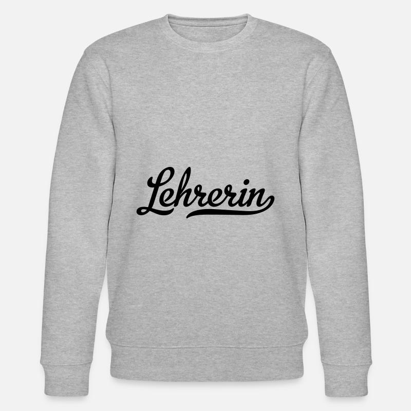 Lehrerin - Stanley/Stella Unisex Bio-Sweatshirt CHANGER  - Grau meliert