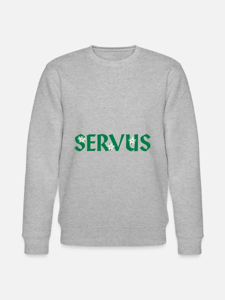 Servus - Stanley/Stella Unisex Bio-Sweatshirt CHANGER  - Grau meliert