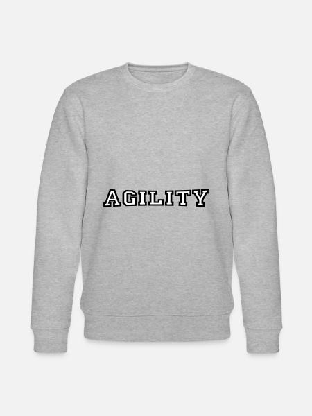 Agility - Stanley/Stella Unisex Bio-Sweatshirt CHANGER  - Grau meliert