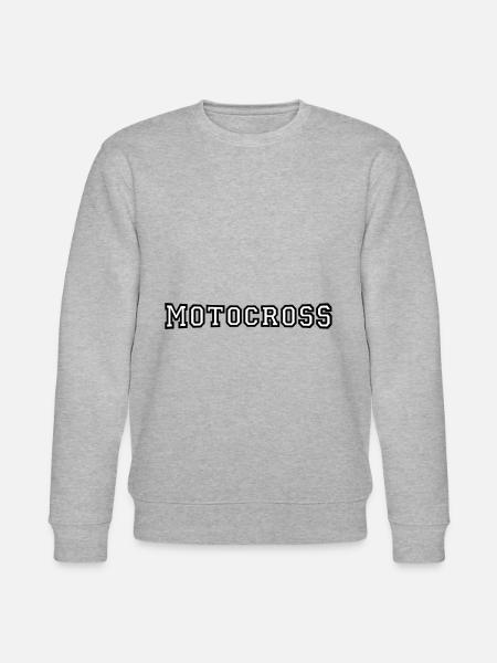 motocross - Stanley/Stella Unisex Bio-Sweatshirt CHANGER  - Grau meliert