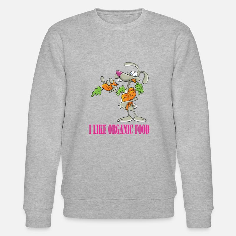 RABBIT - Sweat bio CHANGER Stanley/Stella Unisexe - gris chiné