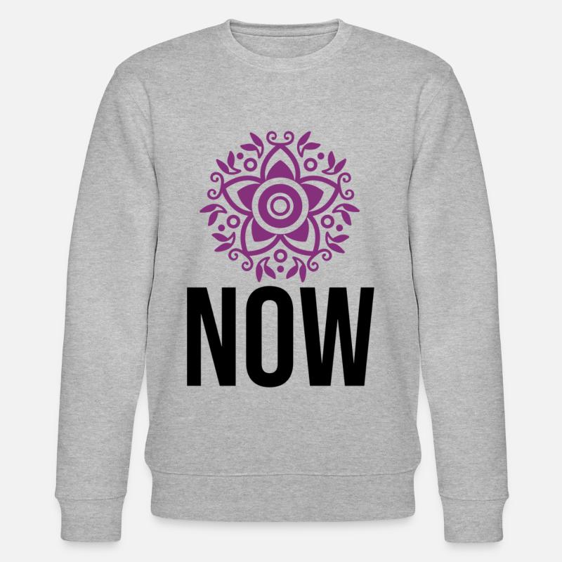 NOW - Stanley/Stella Unisex Bio-Sweatshirt CHANGER  - Grau meliert
