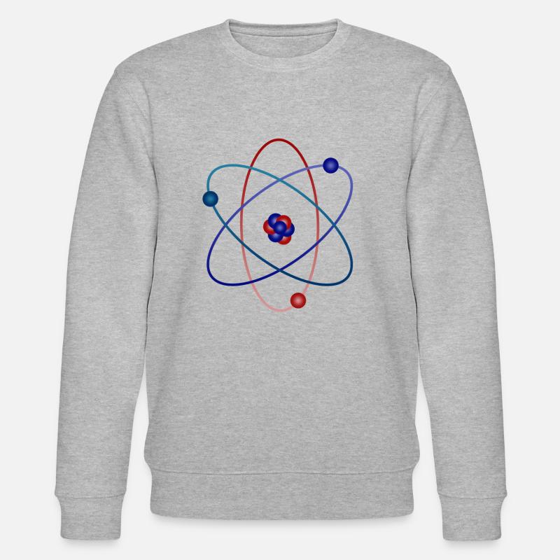 Atom - Stanley/Stella Unisex Bio-Sweatshirt CHANGER  - Grau meliert
