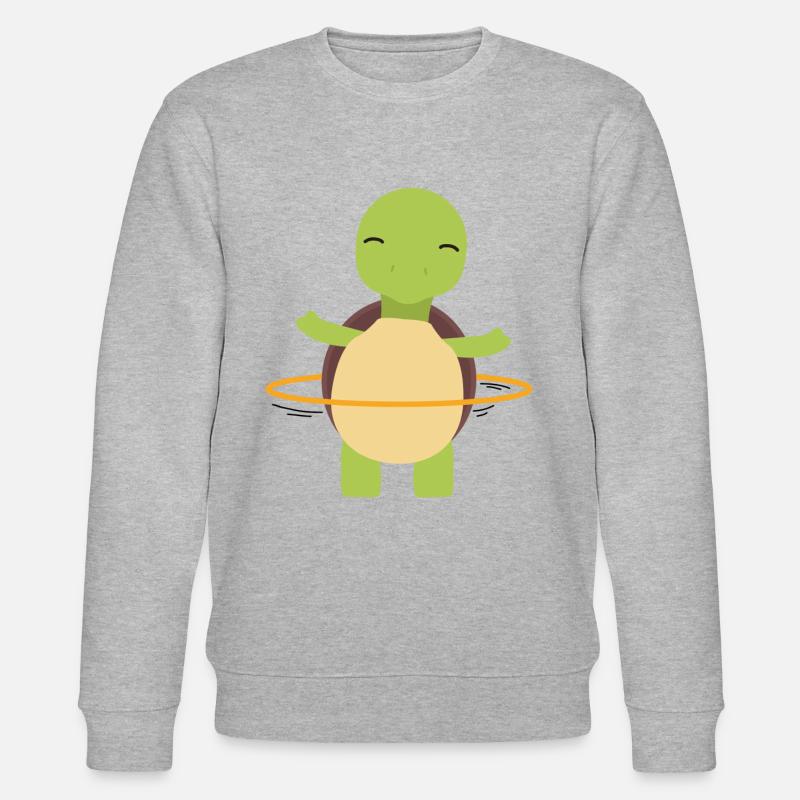 Schildkröte - Stanley/Stella Unisex Bio-Sweatshirt CHANGER  - Grau meliert