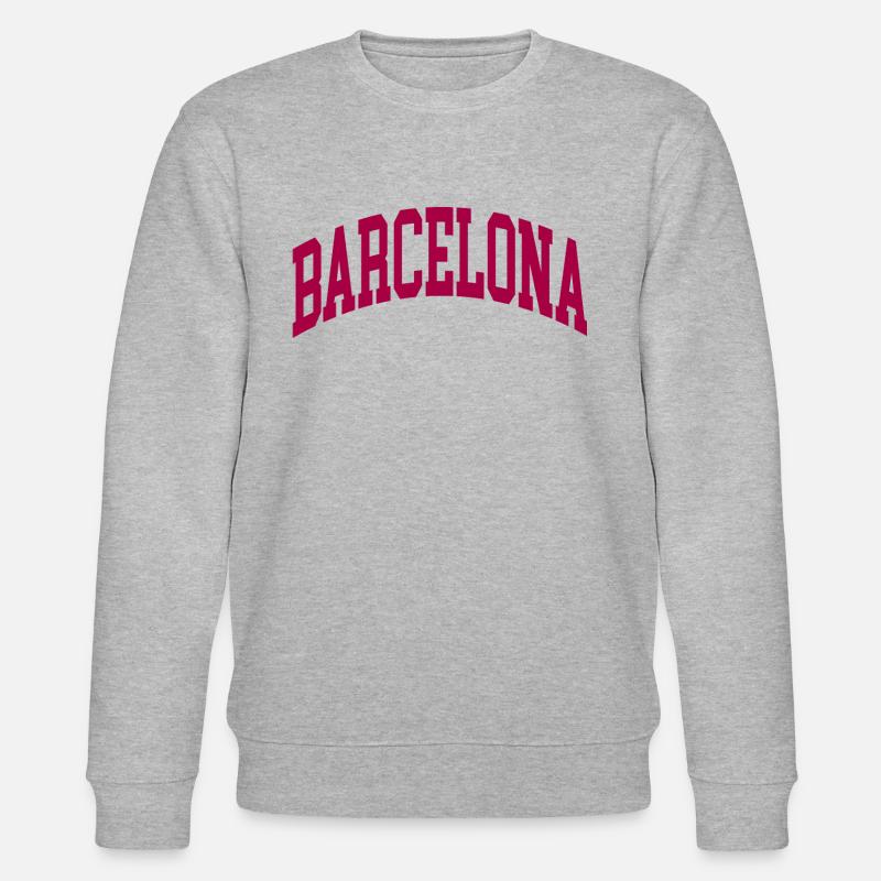 Barcelone - Sweat bio CHANGER Stanley/Stella Unisexe - gris chiné