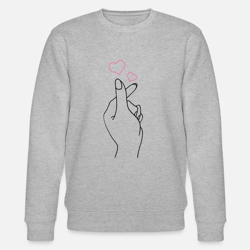 K-Pop - Stanley/Stella CHANGER Unisex Organic Sweatshirt - heather grey