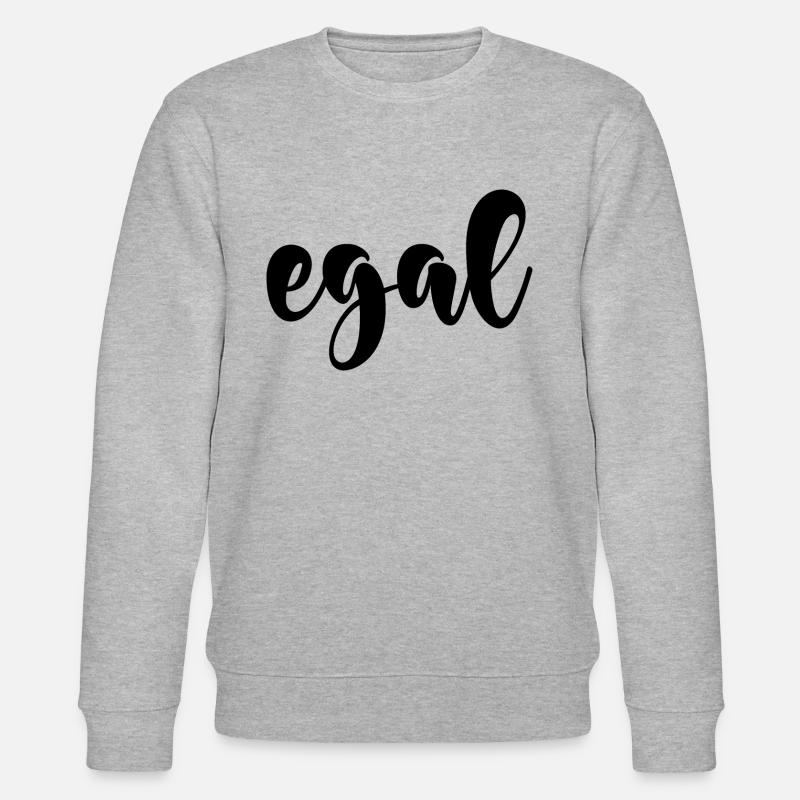 Egal - Stanley/Stella Unisex Bio-Sweatshirt CHANGER  - Grau meliert