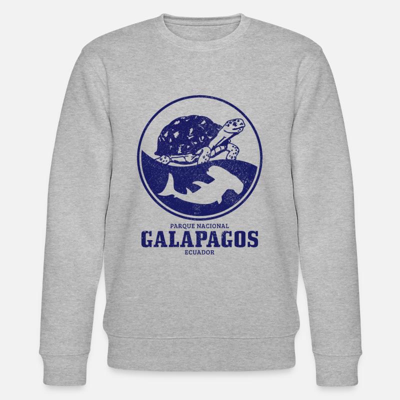 Galapagos Îles - Sweat bio CHANGER Stanley/Stella Unisexe - gris chiné