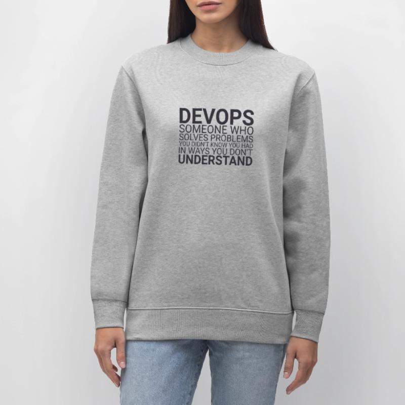 "DevOps Problem | Software Development" Stanley/Stella CHANGER Unisex Organic Sweatshirt