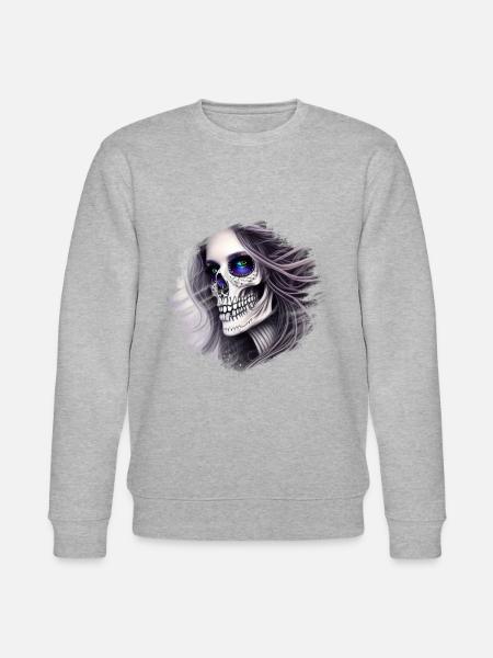 Skeleton - Stanley/Stella CHANGER Unisex Organic Sweatshirt - heather grey