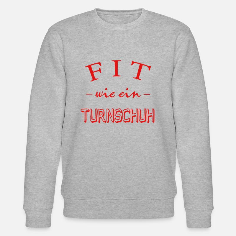 Fit wie ein Turnschuh - Stanley/Stella Unisex Bio-Sweatshirt CHANGER - Grau meliert