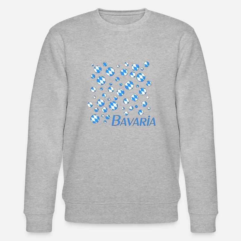 Bavaria - Stanley/Stella Unisex Bio-Sweatshirt CHANGER  - Grau meliert