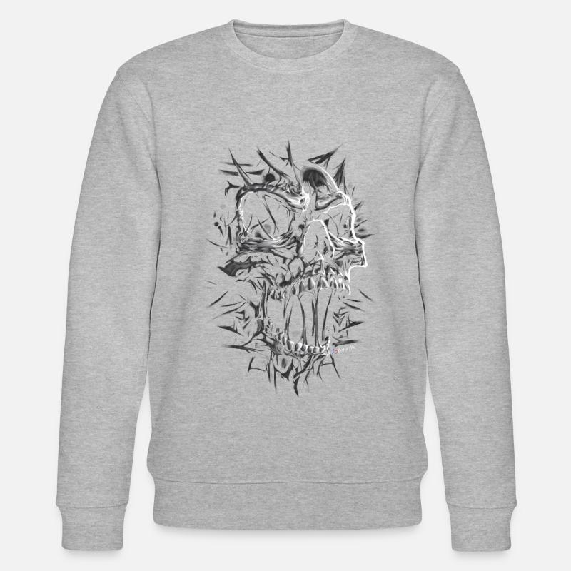 23F 0017 bk - Sweat bio CHANGER Stanley/Stella Unisexe - gris chiné