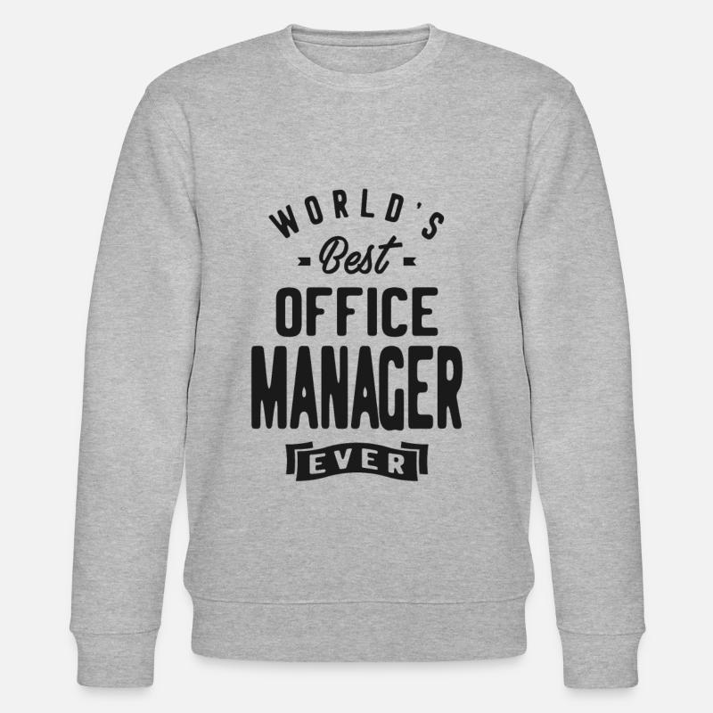 Büroleiter - Stanley/Stella Unisex Bio-Sweatshirt CHANGER  - Grau meliert