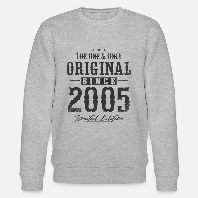 Original depuis 2005 - Sweat bio CHANGER Stanley/Stella Unisexe - gris chiné
